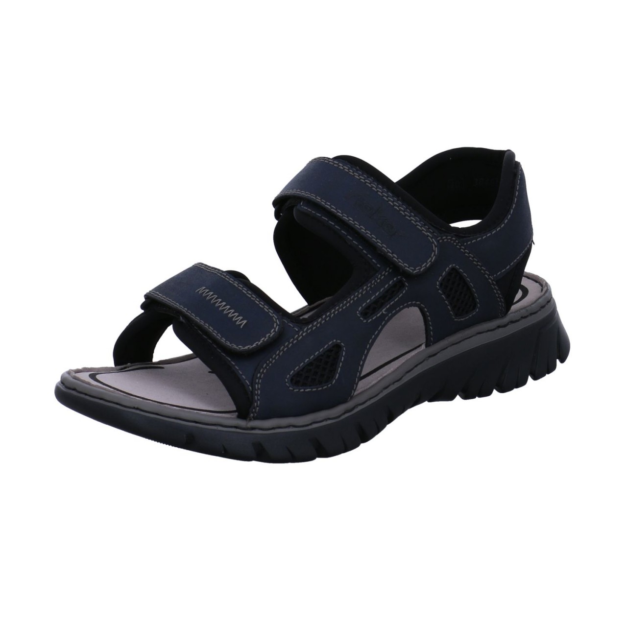 RIEKER Komfort Sandalen blau