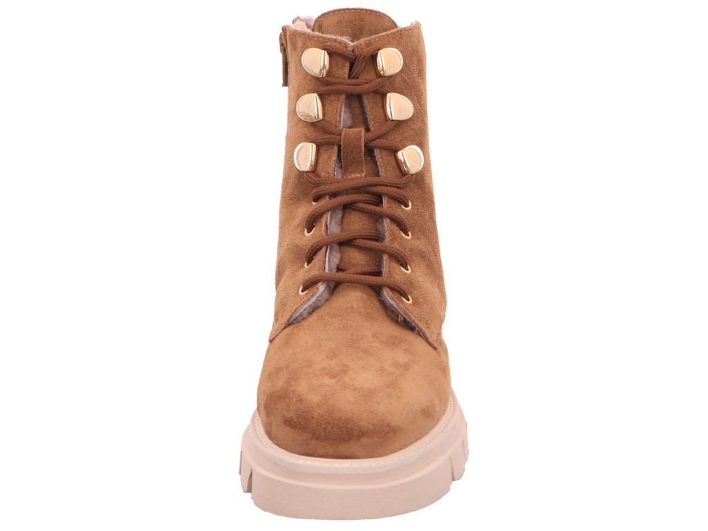LUCA GROSSI Schnür-Stiefeletten beige G787T