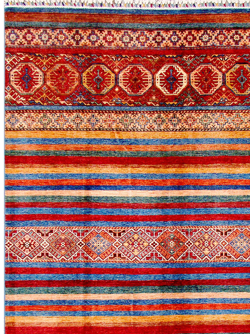 Chobi Schal ca. 202 x 295 cm, Unikat / Einzelstück