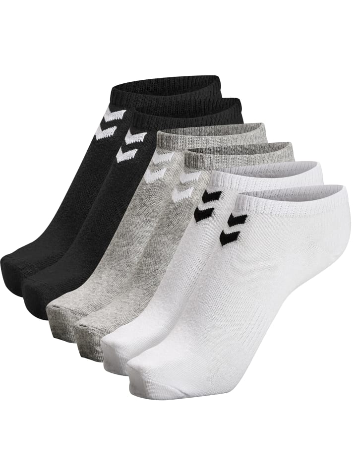 Hummel Hummel Ancle Socken Hmlchevron Erwachsene in BLACK/WHITE/GREY günstig kaufen