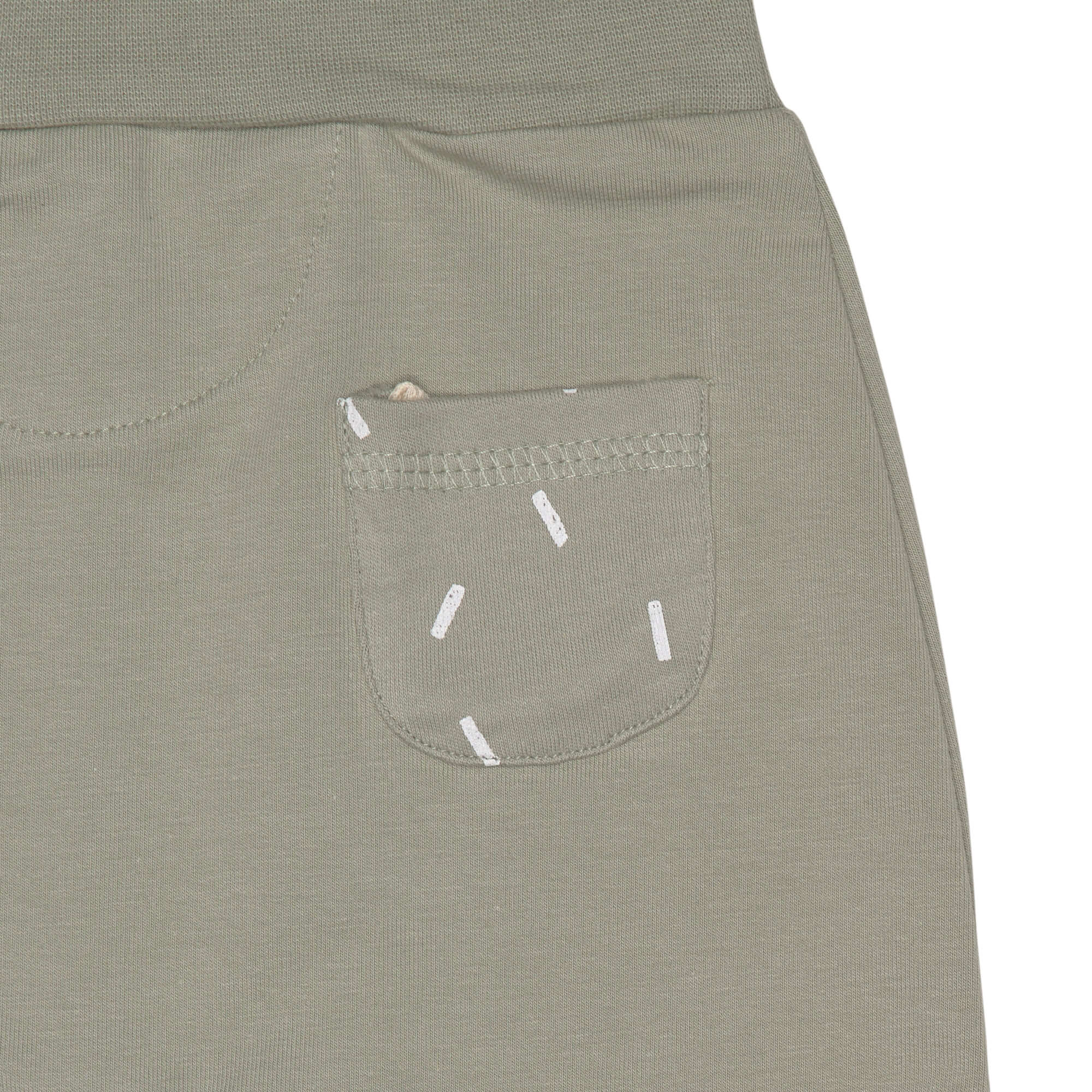Babyhose - Bio Baumwolle, Oliv