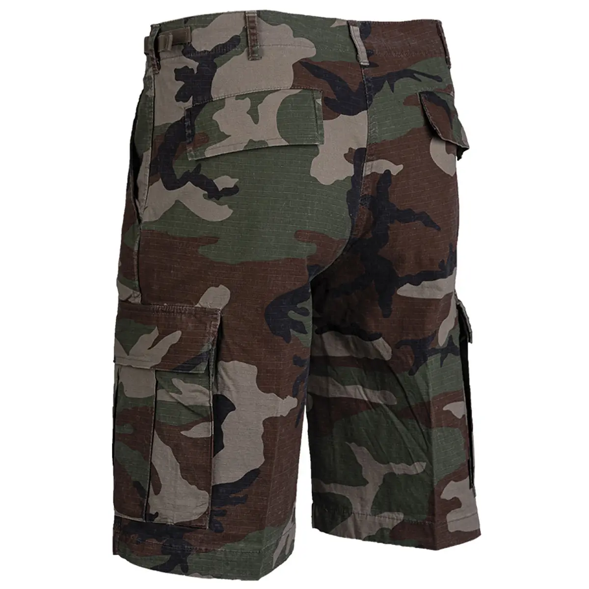 Mil-Tec Bermuda Ripstop prewashed woodland