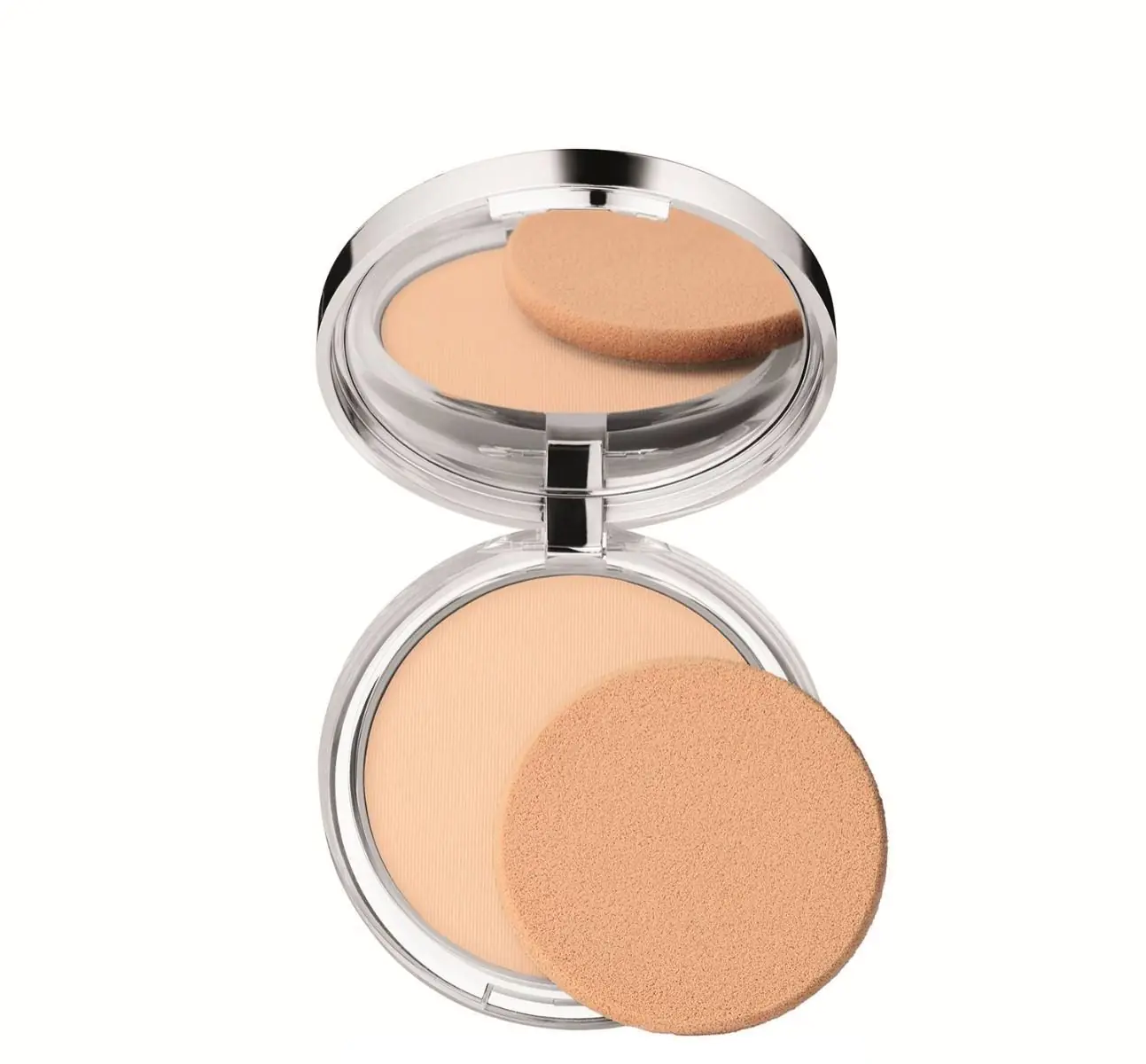 Clinique Stay Matte kompaktni puder, 02 Stay Neutral