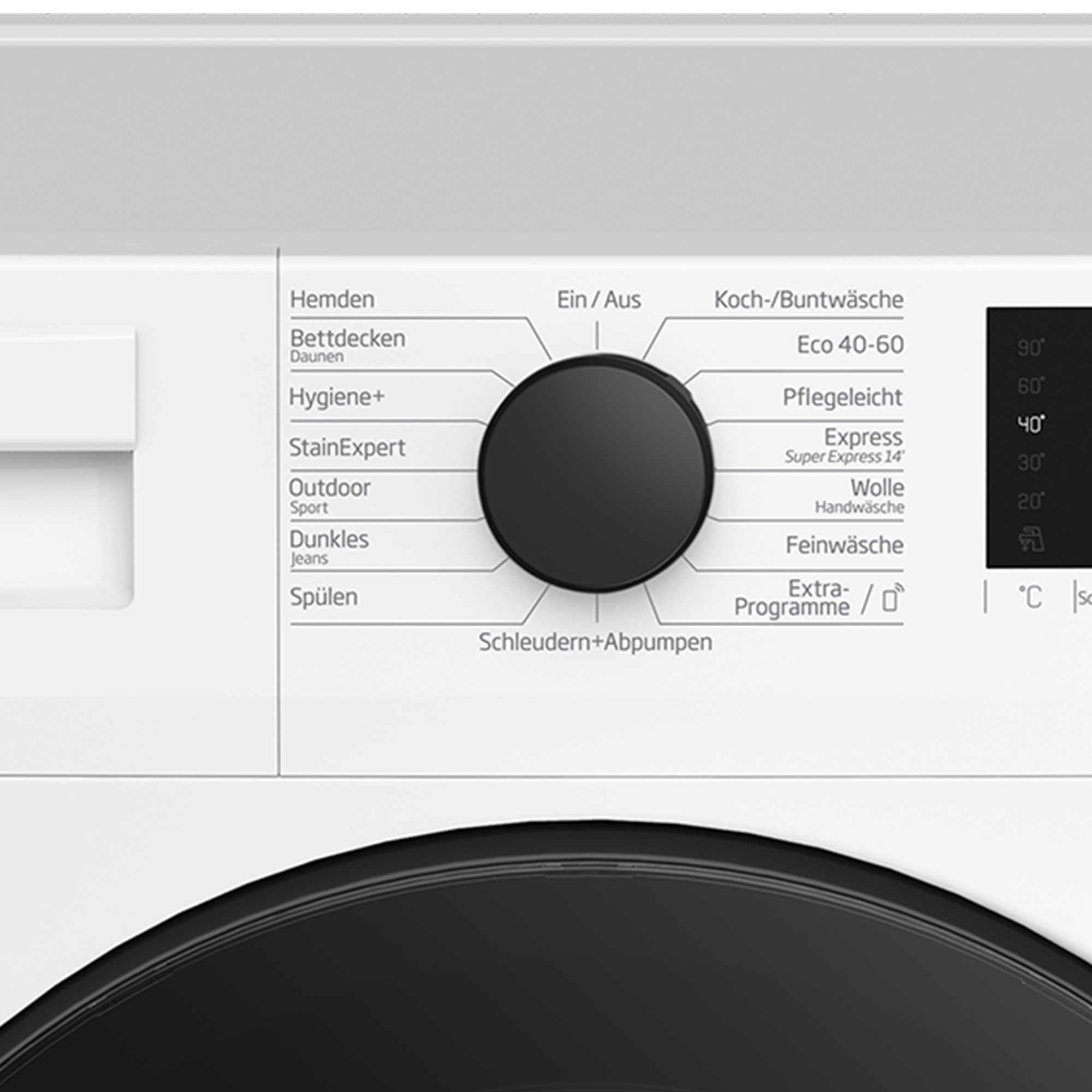 BEKO Waschmaschine WMC101464ST1, 10 kg, 1400 U/min, AddXtra, Dampffunktion, Bluetooth HomeWiz, 15+6 Programme