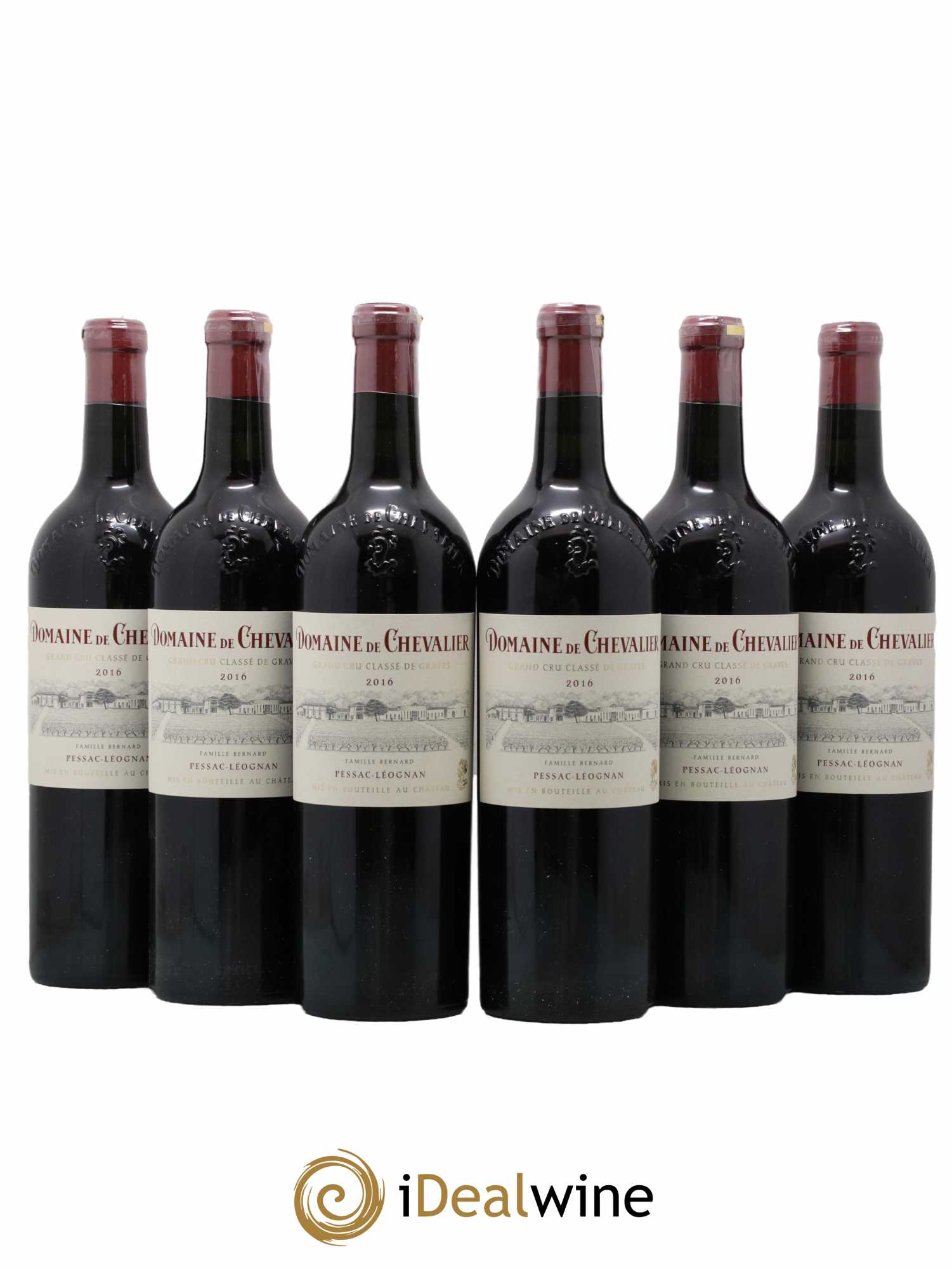 Domaine de Chevalier Cru Classé de Graves  2016 - Lot de 6 Bouteilles