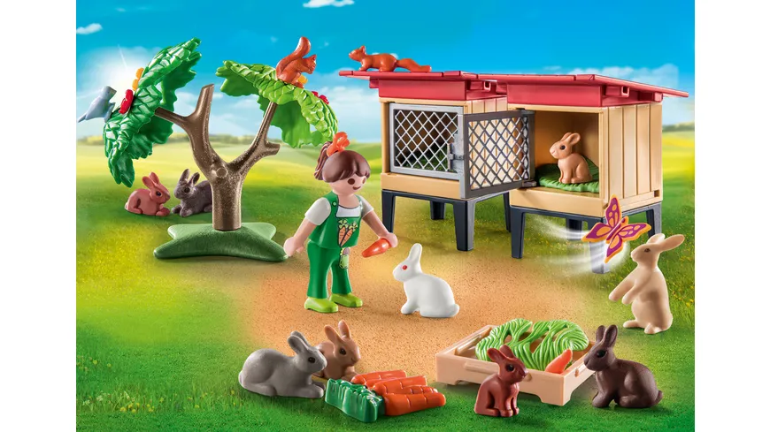 PLAYMOBIL 71252 - Country - Kaninchenstall
