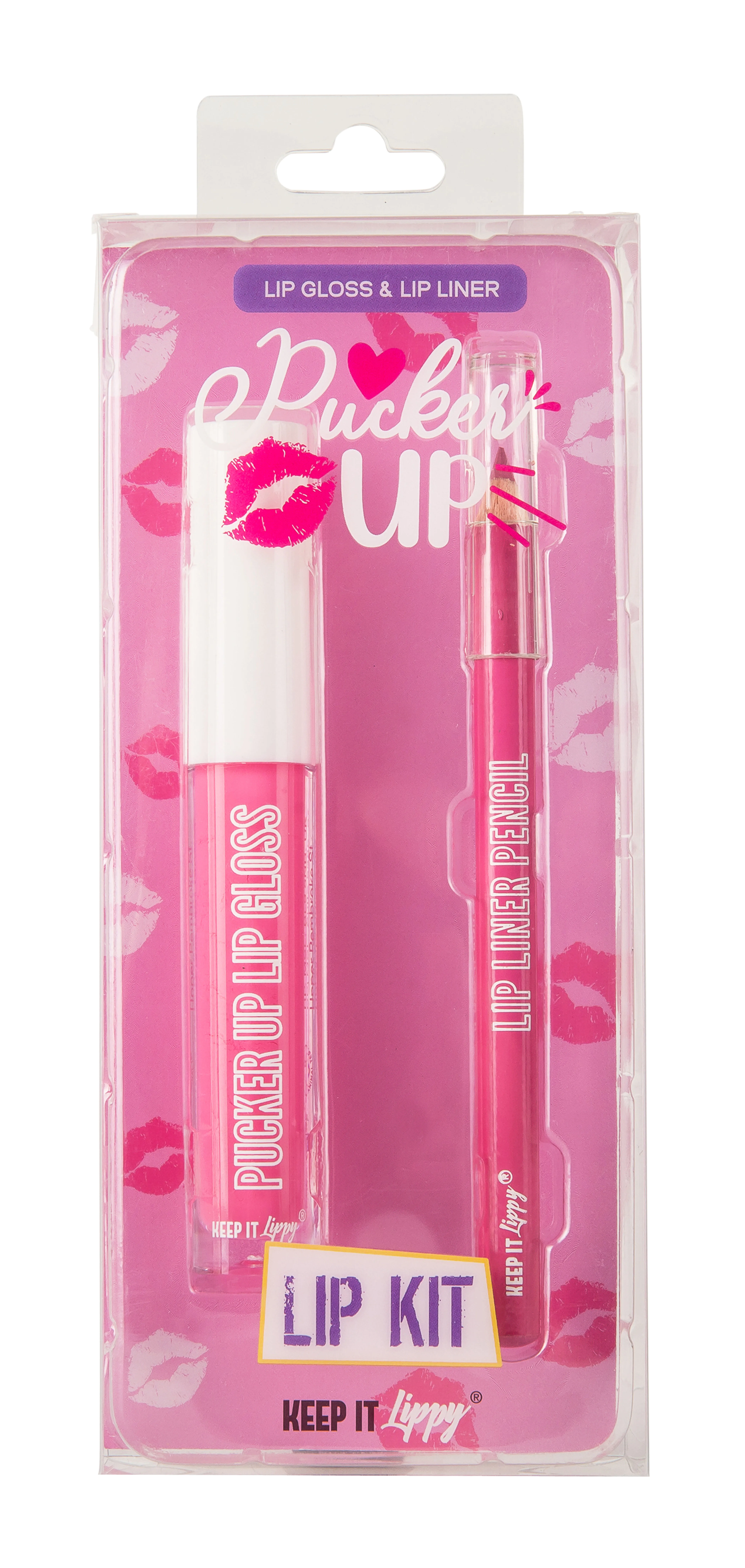 Σετ lip gloss + liner για το δέρμα που γεμίζει τα χείλη