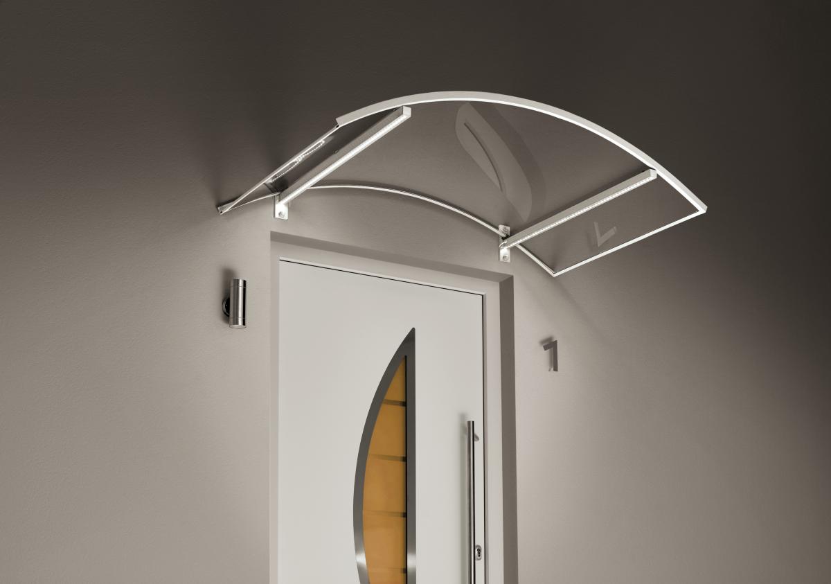 Gutta Bogenvordach mit Led-Technik