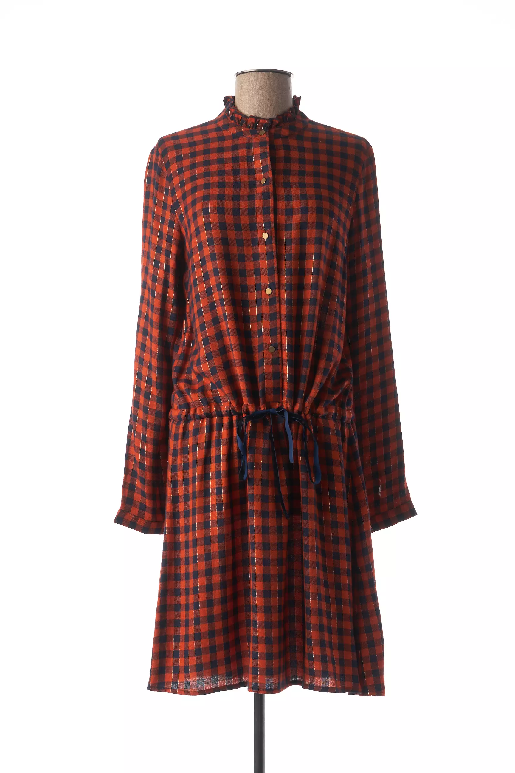 C Est Beau La Vie Robes Mi Longues Femme couleur orange