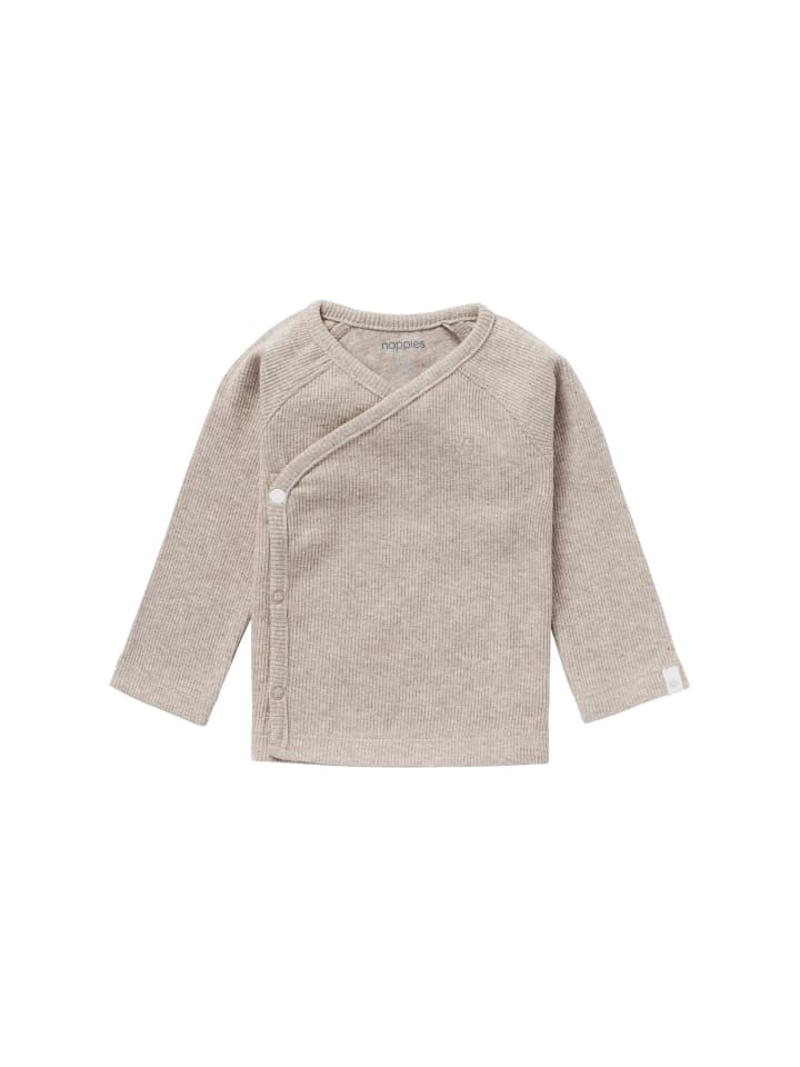 Noppies Langarmshirt Nanyuki in Taupe Melange günstig kaufen