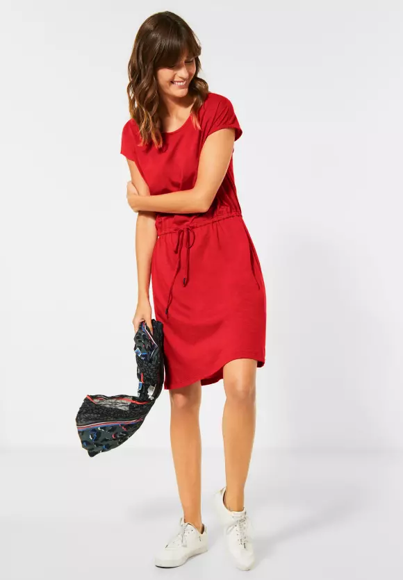 CECIL Jerseykleid in Unifarbe