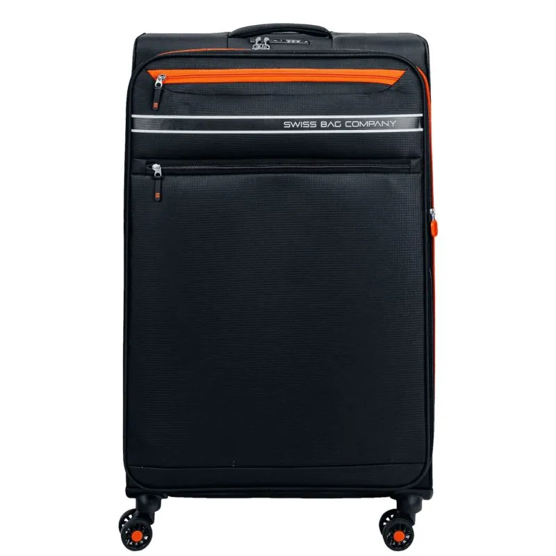 Swiss Bags Ohio Trolley L (78 cm) Erweiterbar - Black