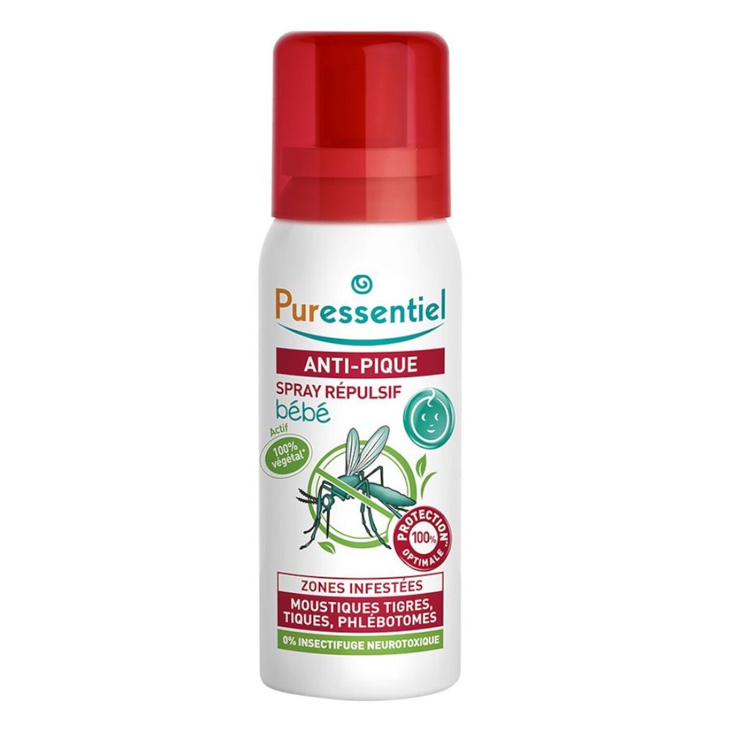 Puressentiel Anti-Pique Spray Répulsif Bébé 60 ml