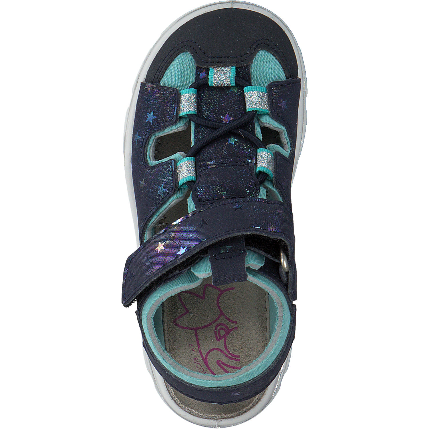 Ricosta Gery 2900302 W, Sandalen (Kinder), Kinder, nautic/frozen