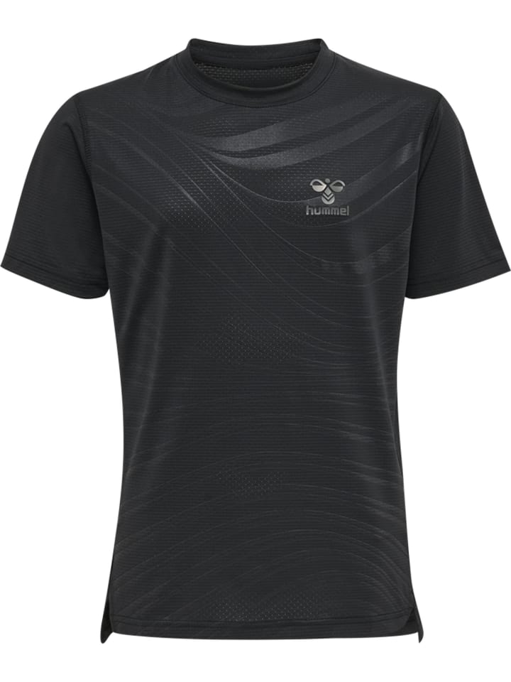 Hummel Hummel T-Shirt Hmlongrid Kinder in JET BLACK/FORGED IRON günstig kaufen