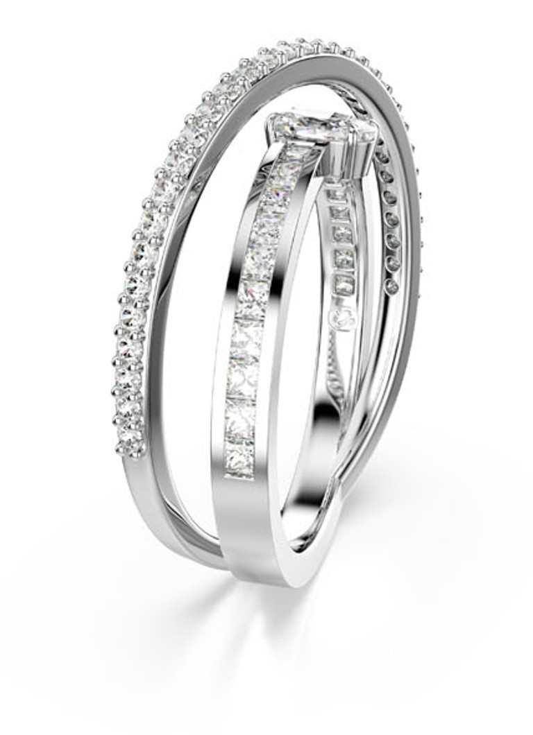 Inel Swarovski Hyperbola cu cristal 60
