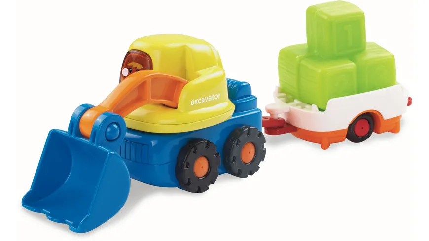 VTech - Tut Tut Baby Flitzer - Bagger und Anhänger