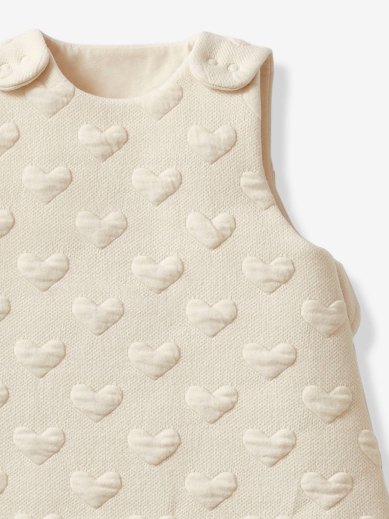 Vertbaudet Baby Schlafsack JACQUARD personalisierbar Oeko-Tex - ocker