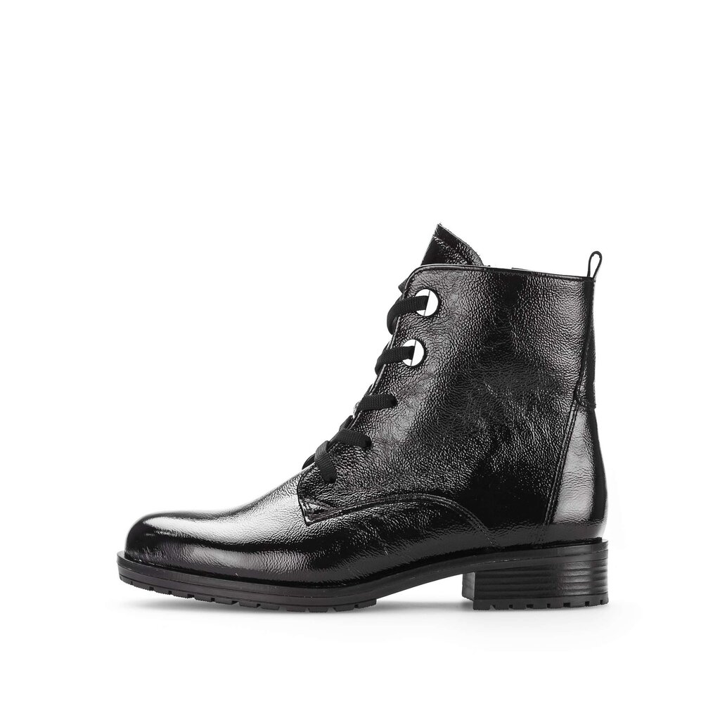 Gabor comfort Schnürstiefelette schwarz