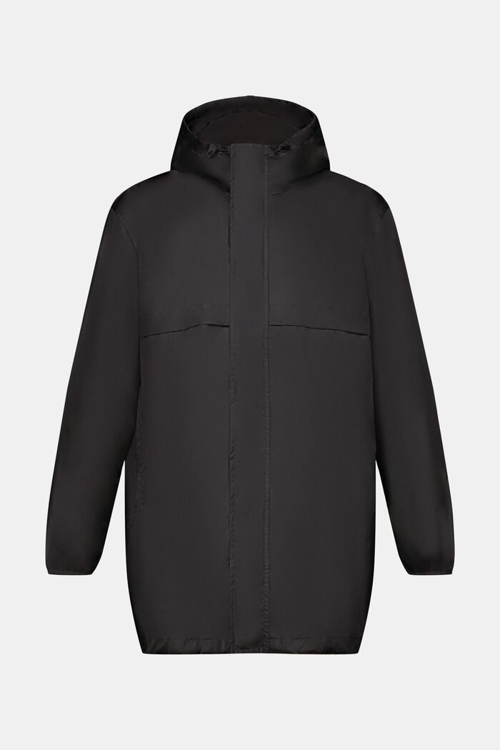 Leichte Regenjacke mit Kapuze