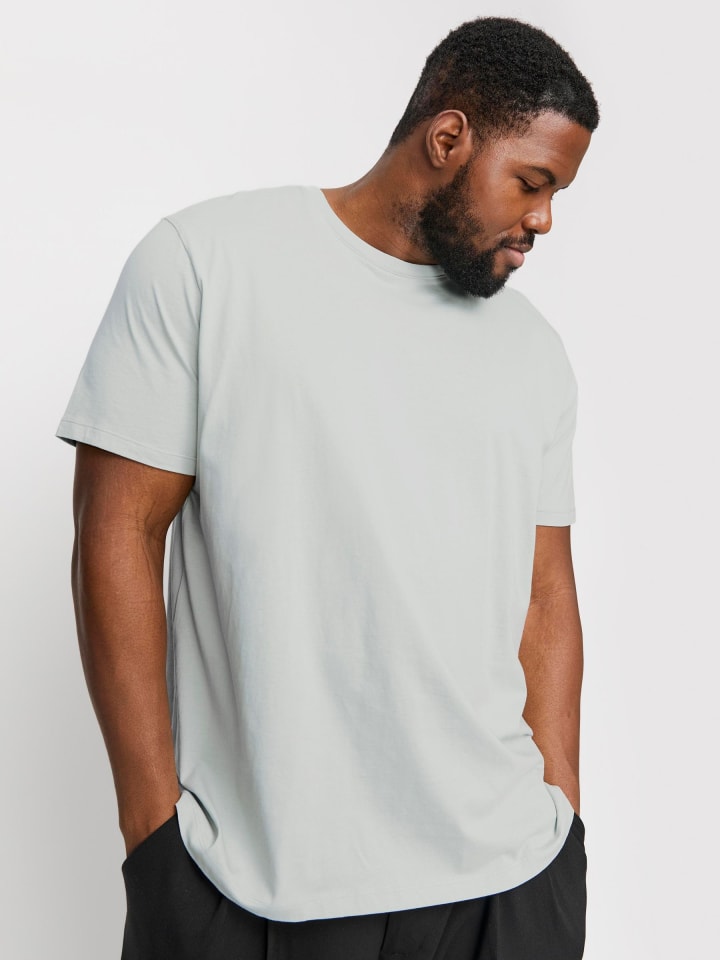 JACK & JONES PLUS T-shirt in Puritan Gray günstig kaufen