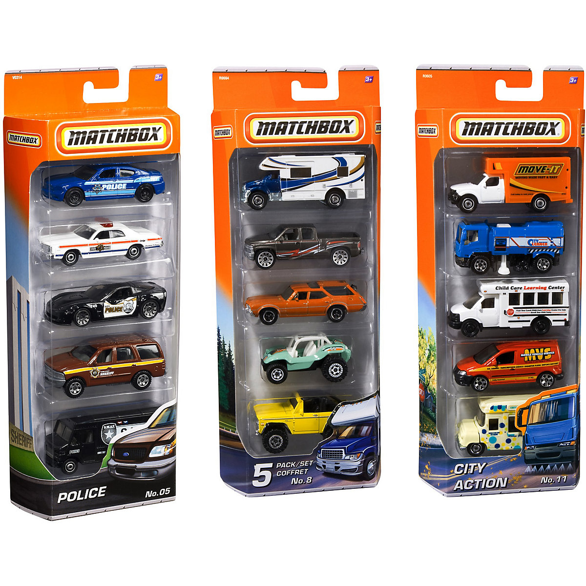 Matchbox 5er-Geschenkset Sortiment