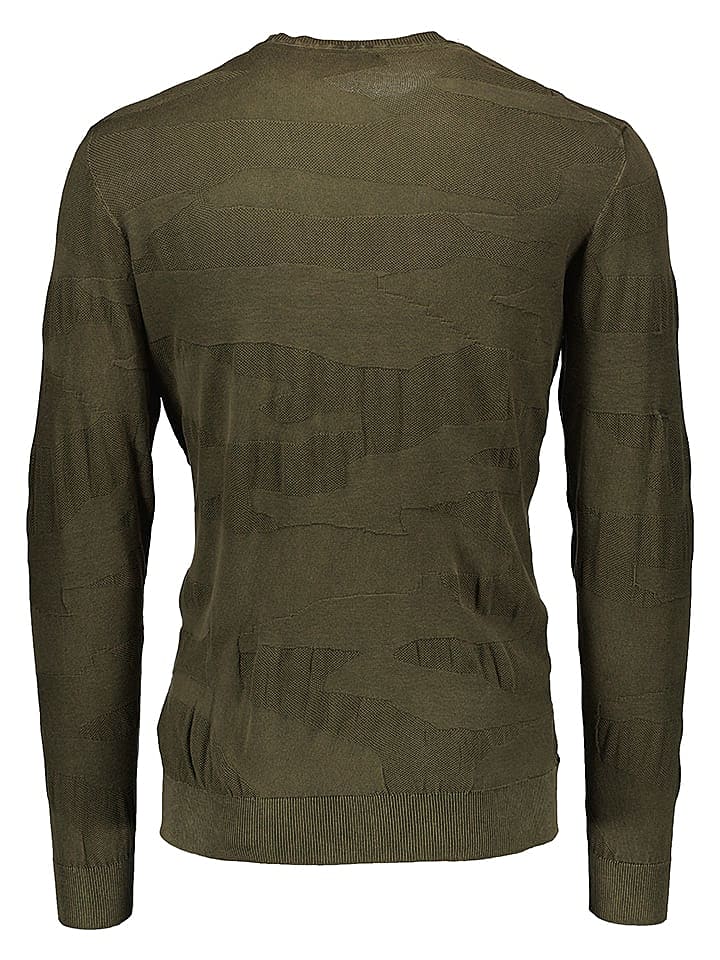 Guess Jeans Pullover in Oliv günstig kaufen S