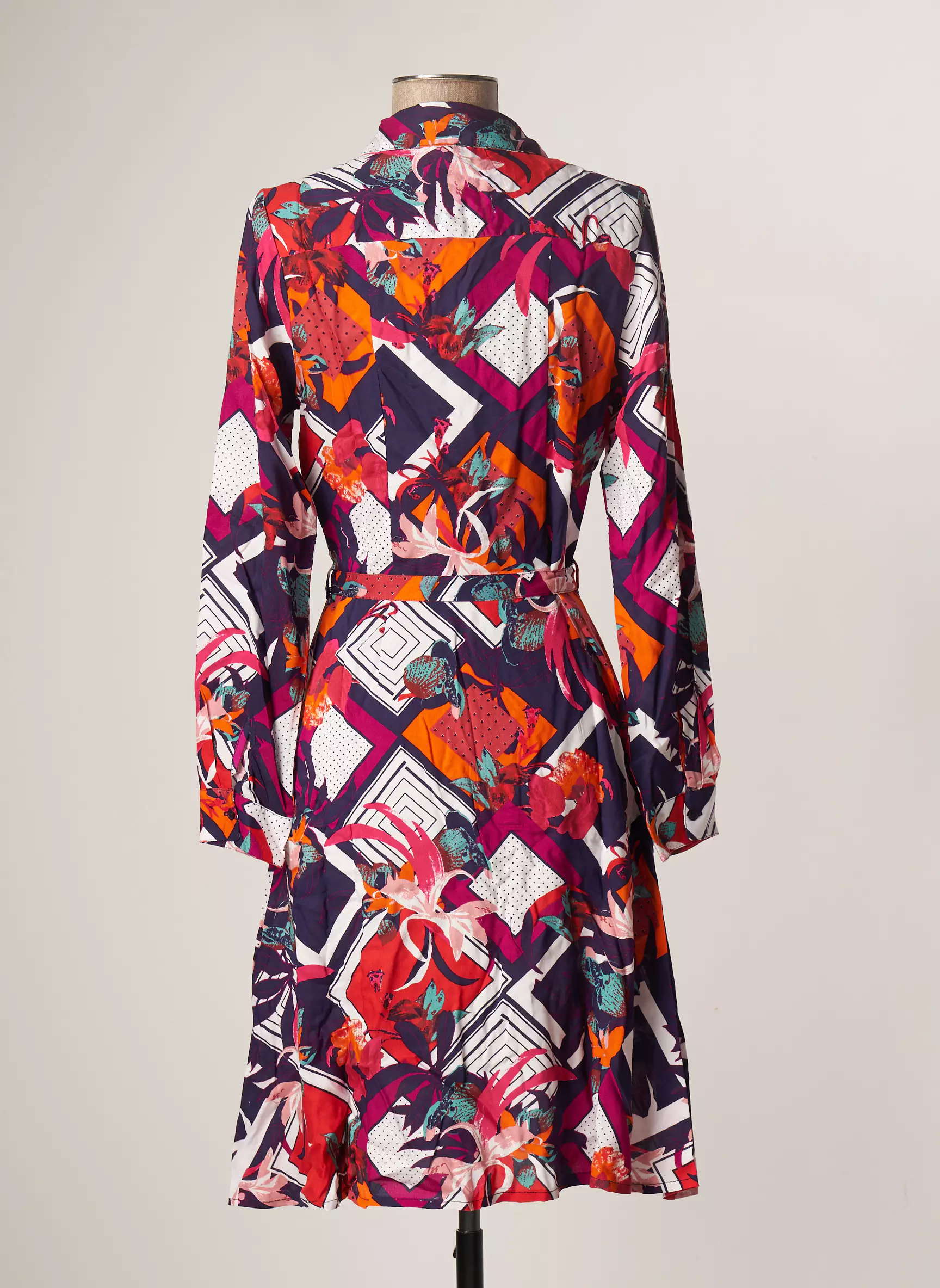 La Fiancee Du Mekong Robes Mi Longues Femme couleur violet