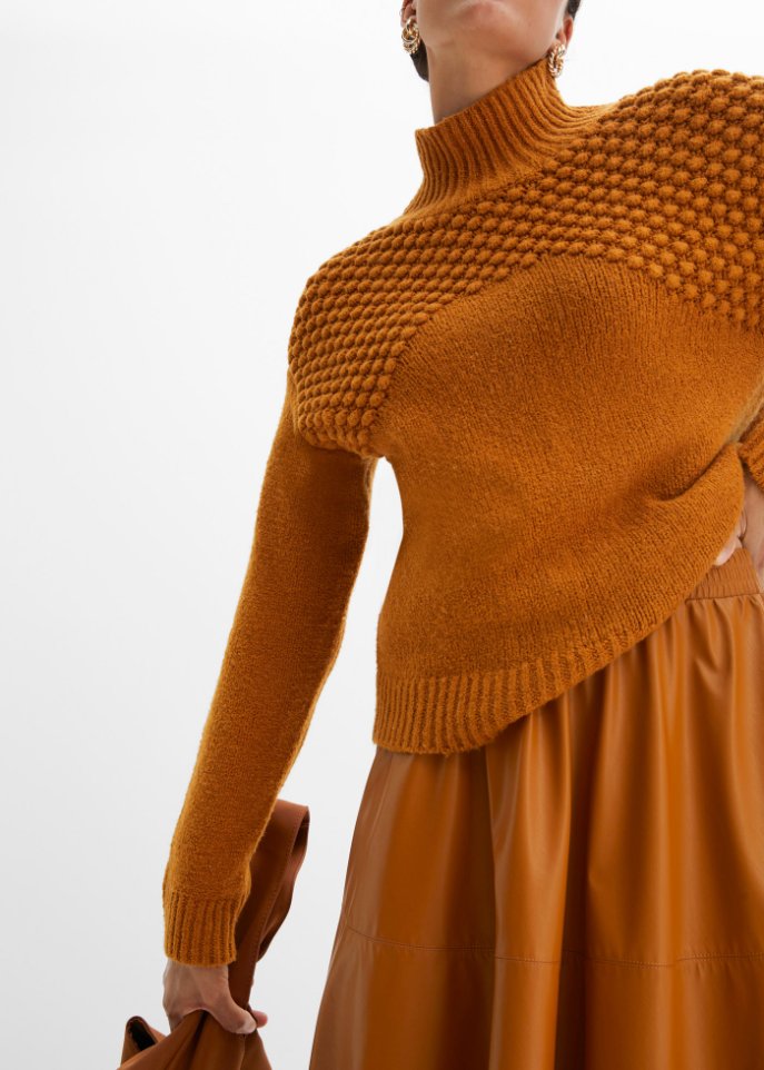 Pullover mit Struktur