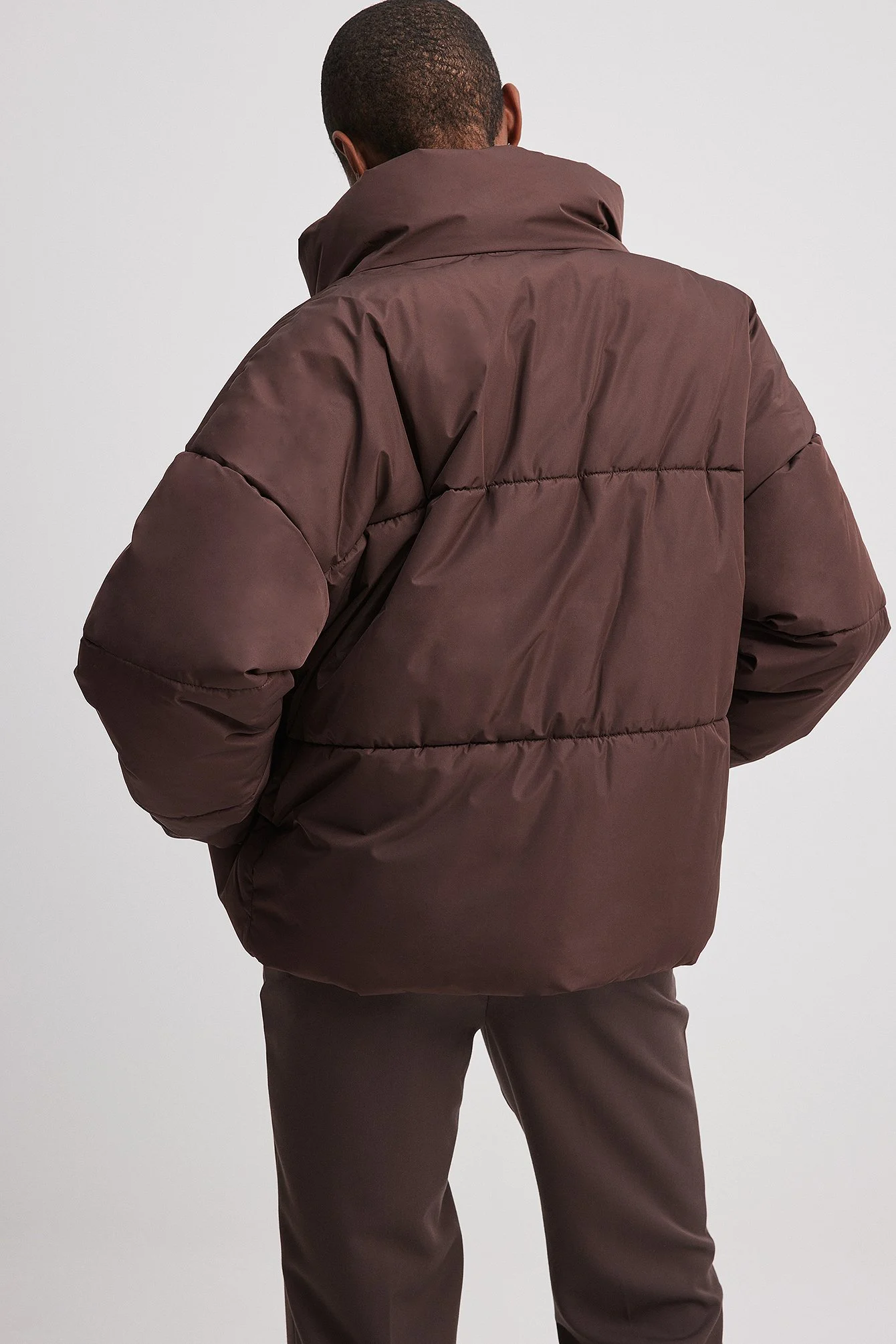 Oversized wattierte Jacke