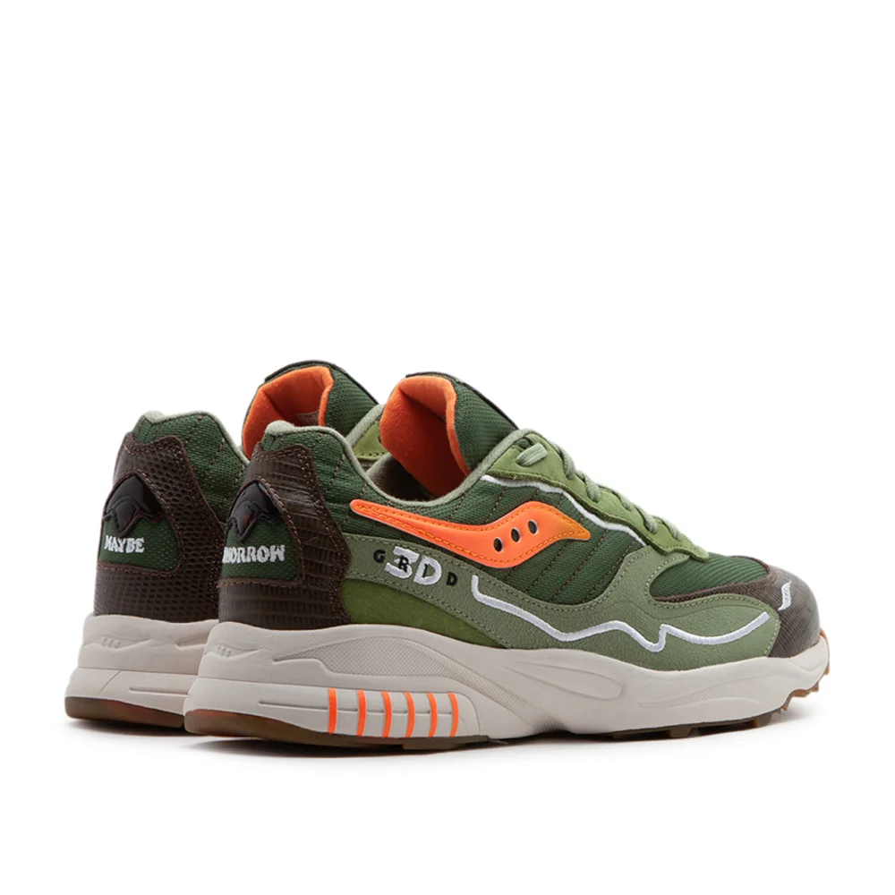 Saucony x Maybe Tomorrow 3D Grid Hurricane Tortoise S70682-1 / grün