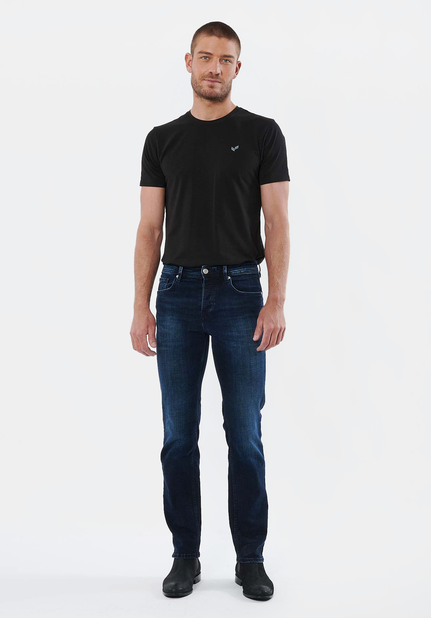 DATTE  Jean straight bleu homme