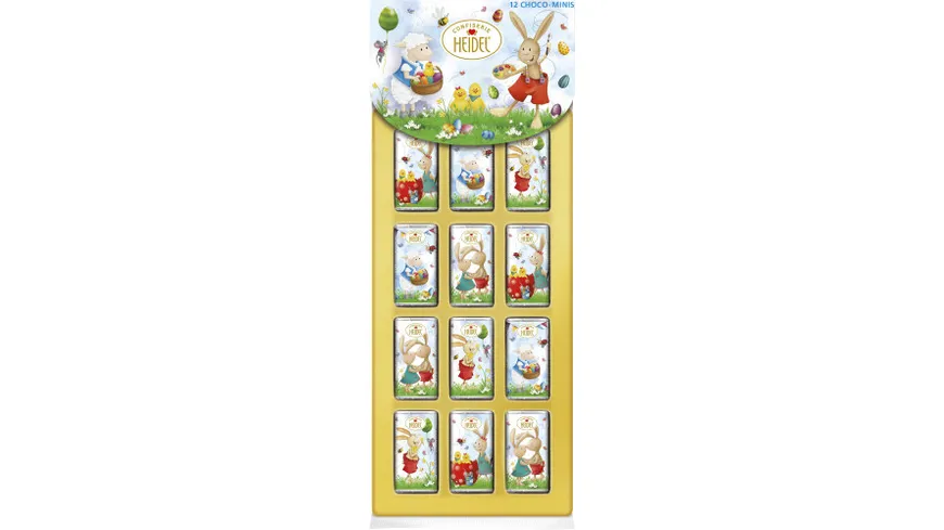 Heidel Mini Schokotafeln Ostergrüße 36 g