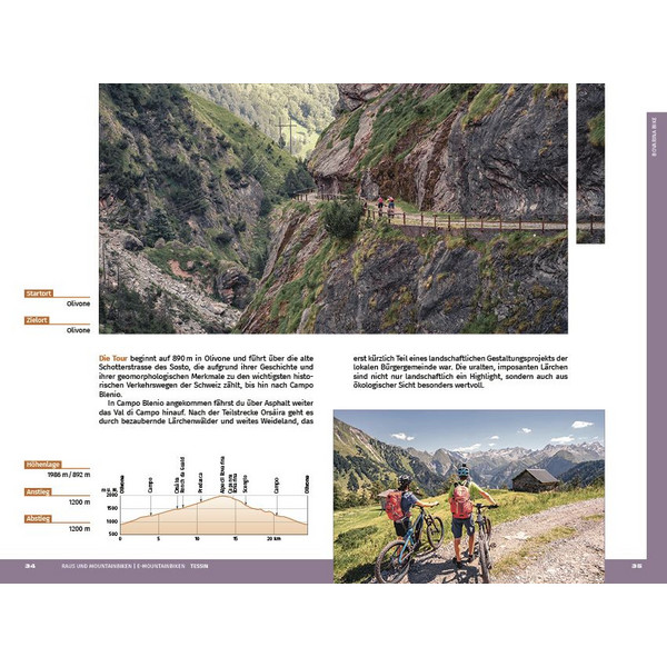 RAUS UND MOUNTAINBIKEN TESSIN