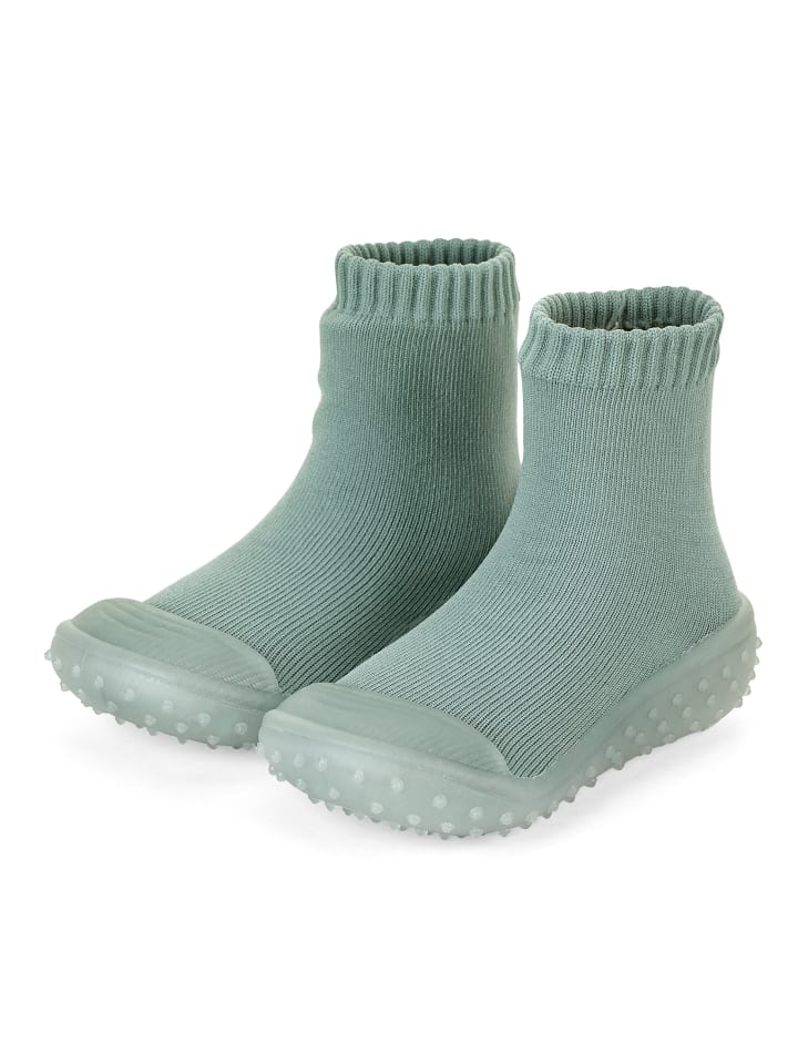 Sterntaler Adventure-Socks uni in sattes grün günstig kaufen