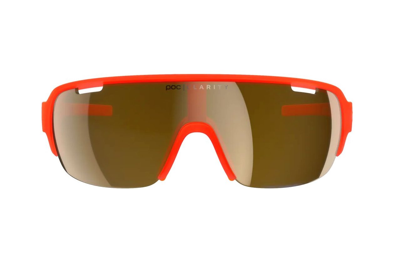 POC DO Half Blade - Fluorescent Orange Translucent/Violet/Gold M