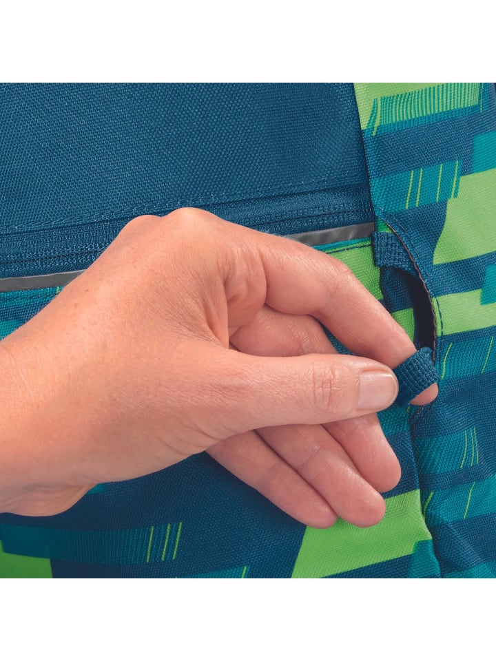 Coocazoo Turnbeutel Lime Stripe in grün-blau günstig kaufen onesize