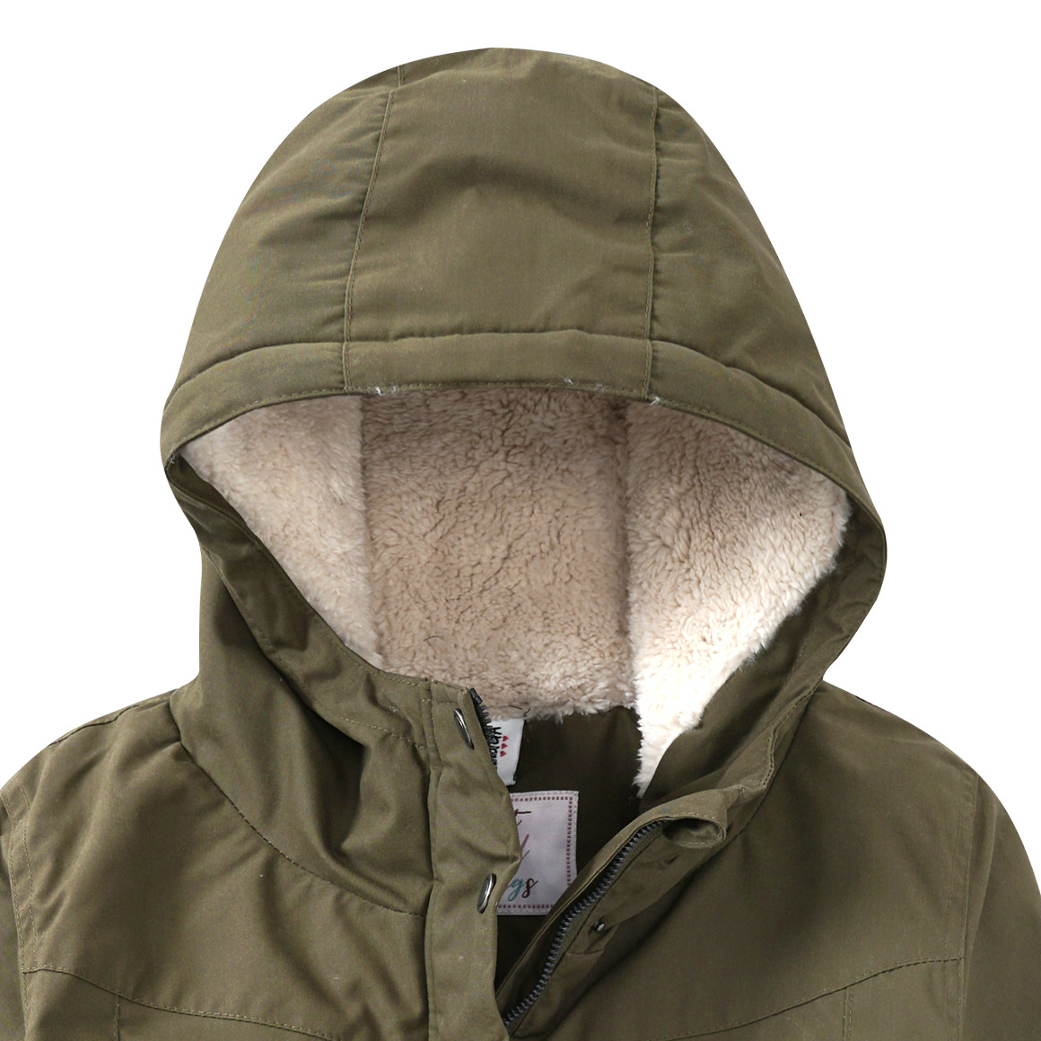 Mädchen Parka mit Kapuze