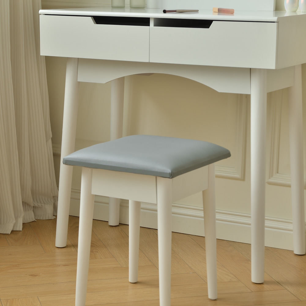 Home Deluxe Schminktisch MIRANDA - Weiß
