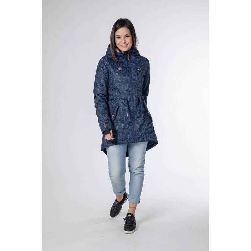 CNSRD CHARLOTTE COAT PRINT Parka Damen