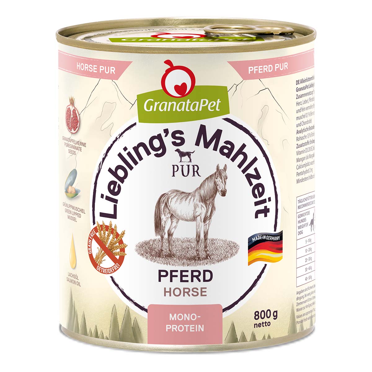 GranataPet Liebling's Mahlzeit Pferd PUR kaufen bei ZooRoyal
