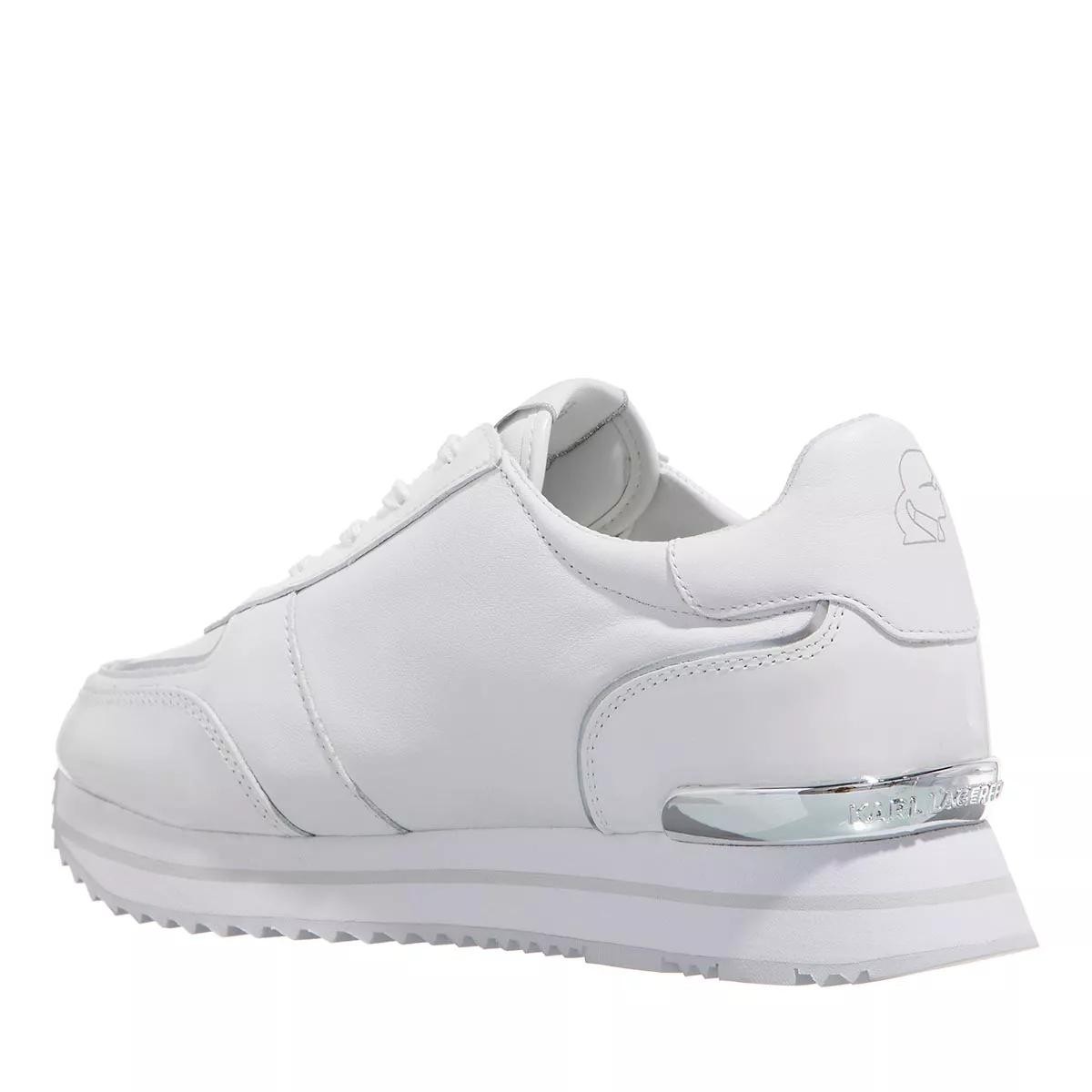LAGERFELD Freizeit Schnürer weiss Low-Top Sneaker