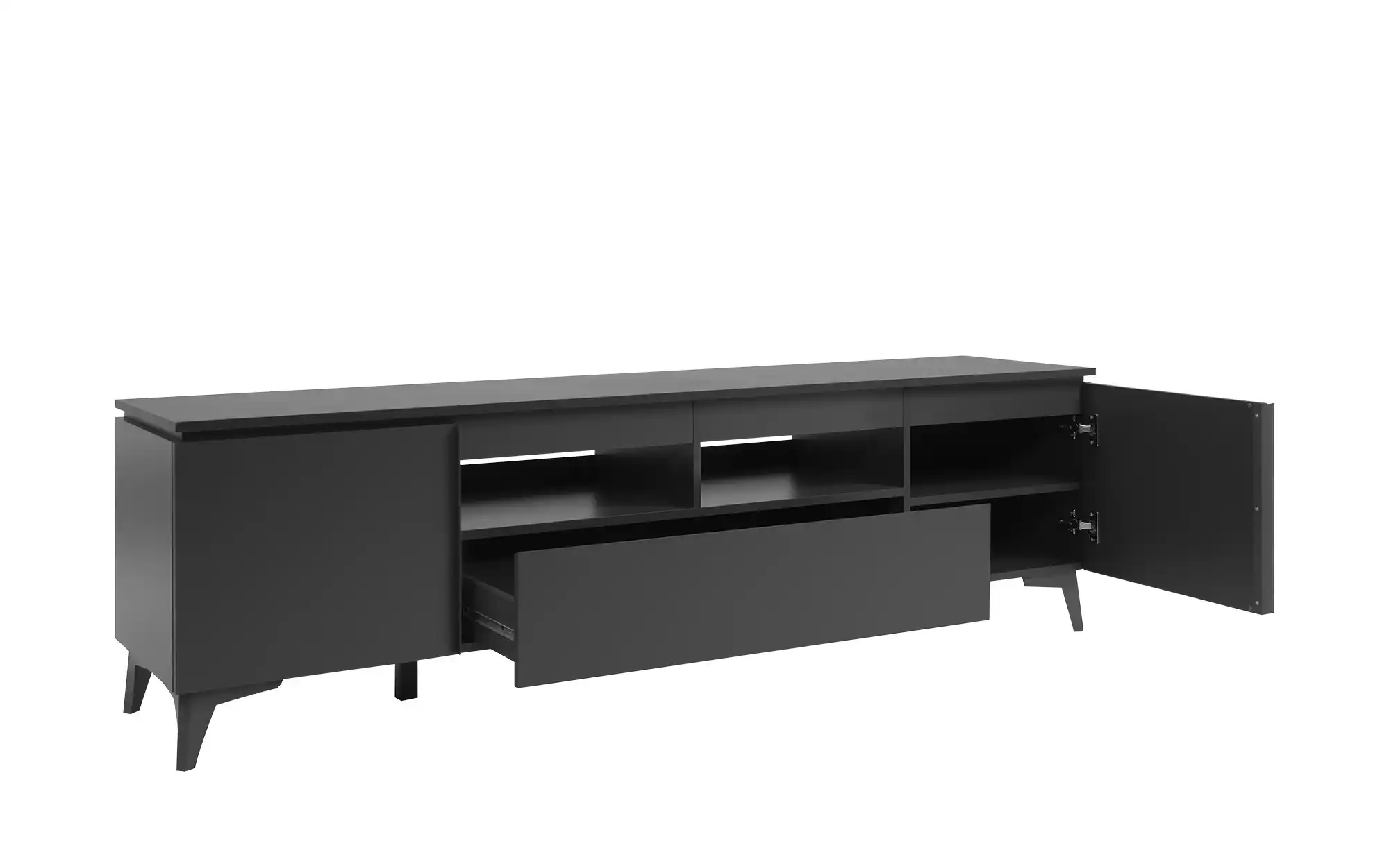 TV-Lowboard in Schieferstein-Optik