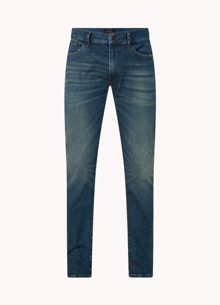 Blugi slim fit Ralph Lauren, spălare medie