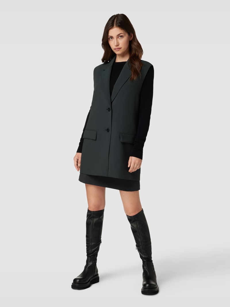 Blazer ohne Arm in smaragdgrün
