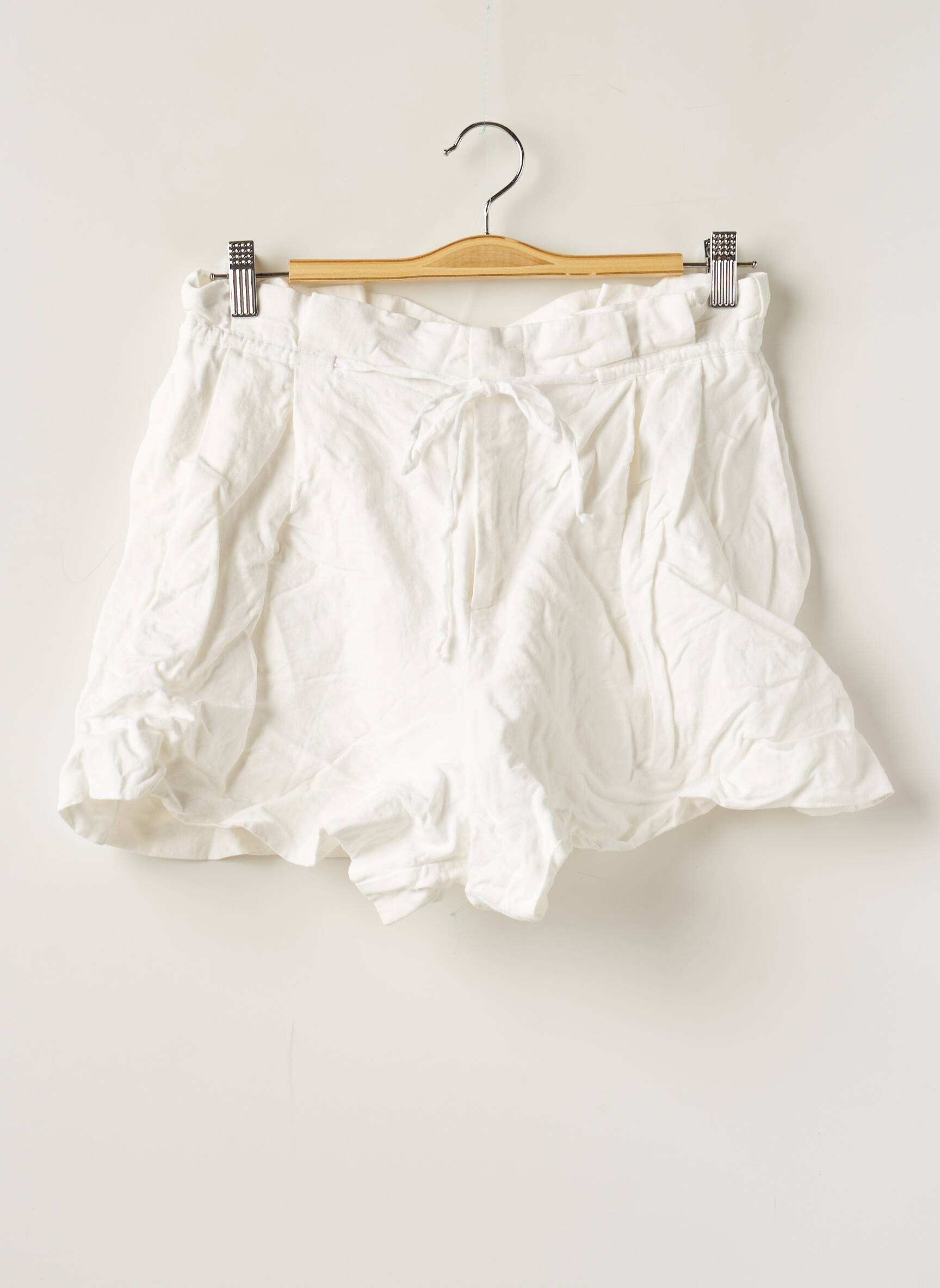 Zara Shorts 1 Femme couleur blanc