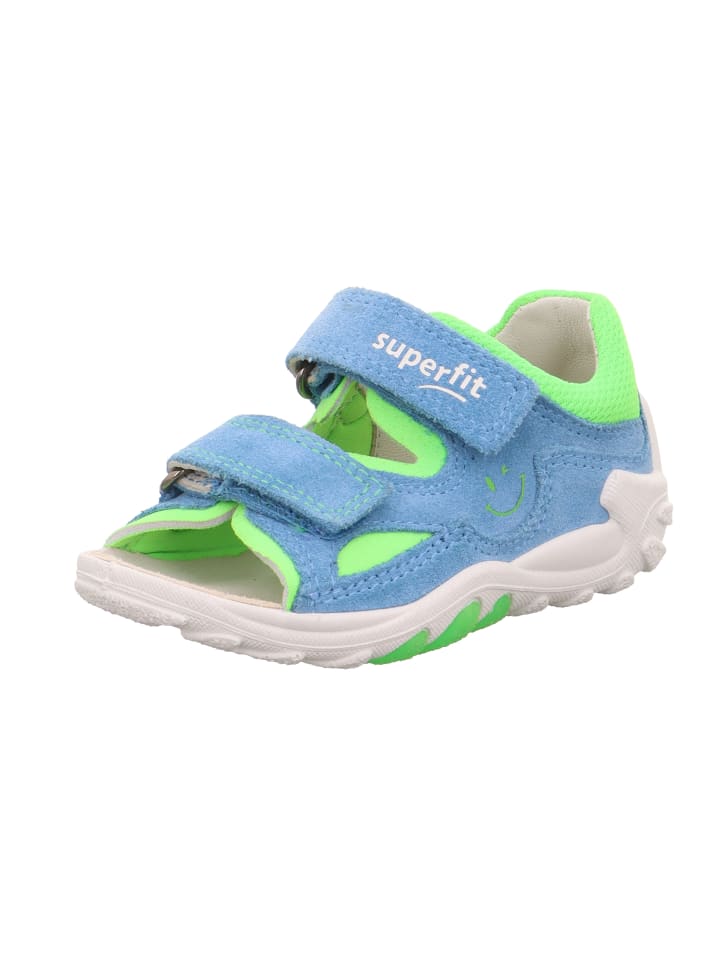superfit Lauflernsandale FLOW in Hellblau/Hellgrün günstig kaufen