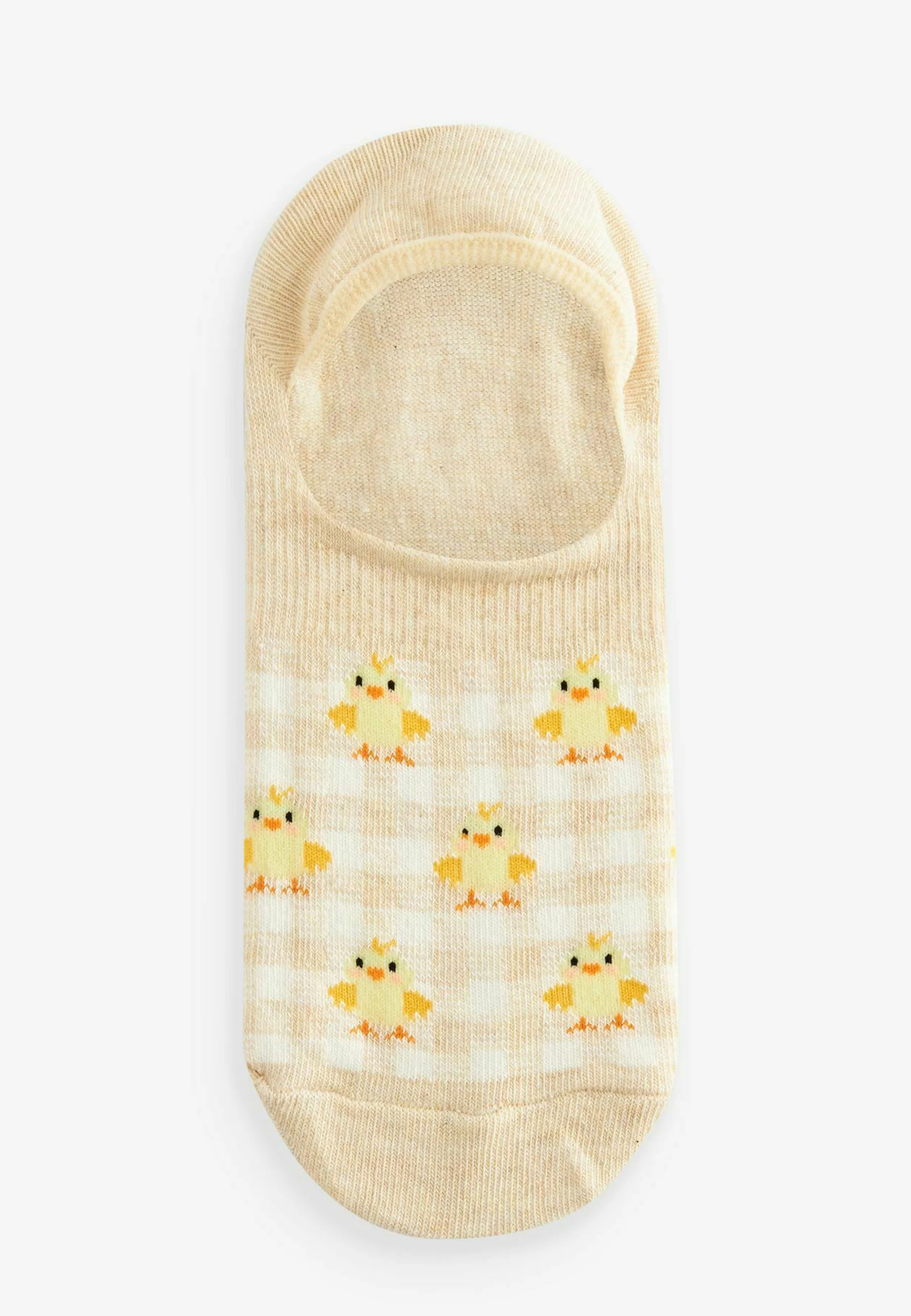 Pack de 5 calcetines invisibles con estampado de animales de primavera