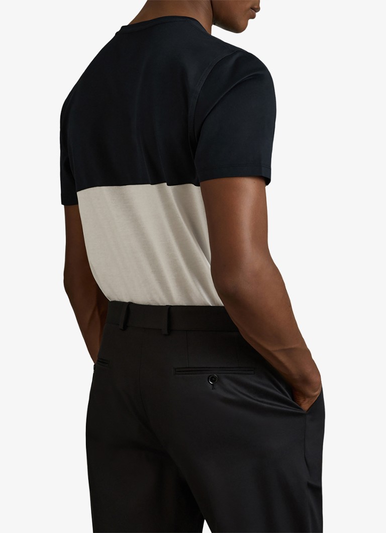 Tricou cu guler rotund Reiss Woods