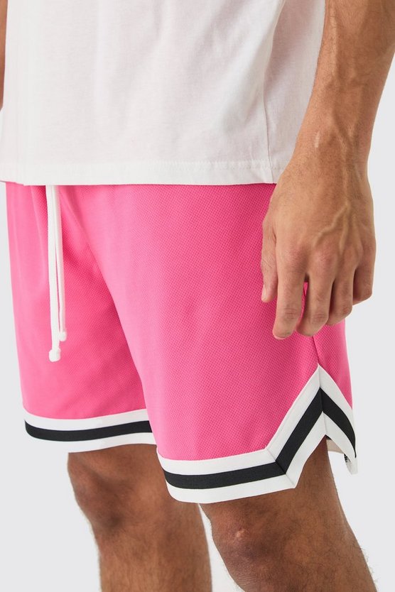 Lockere Mesh Basketball-Shorts